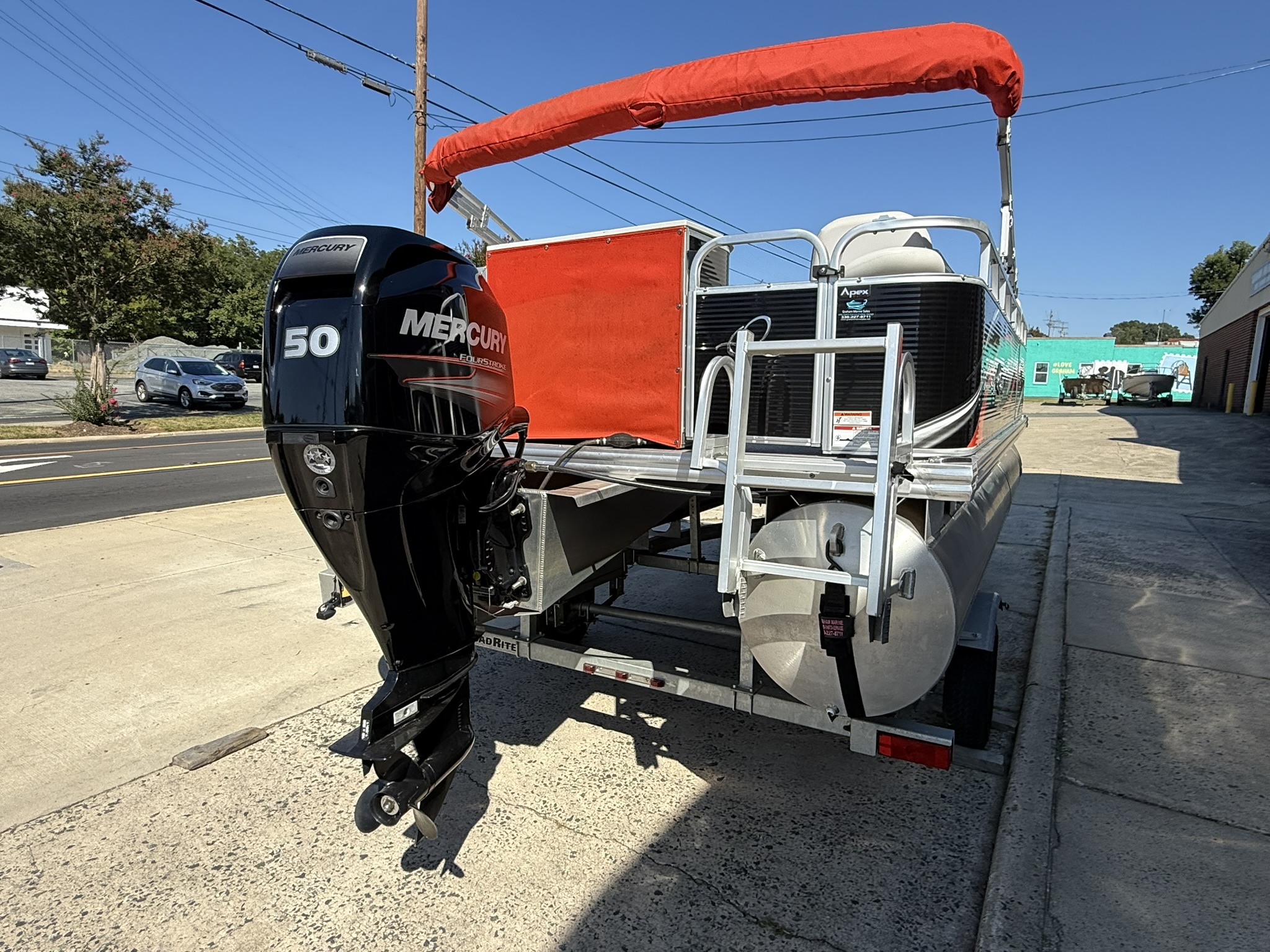 2017 Qwest Pontoons 7516 VX Cruise Boat