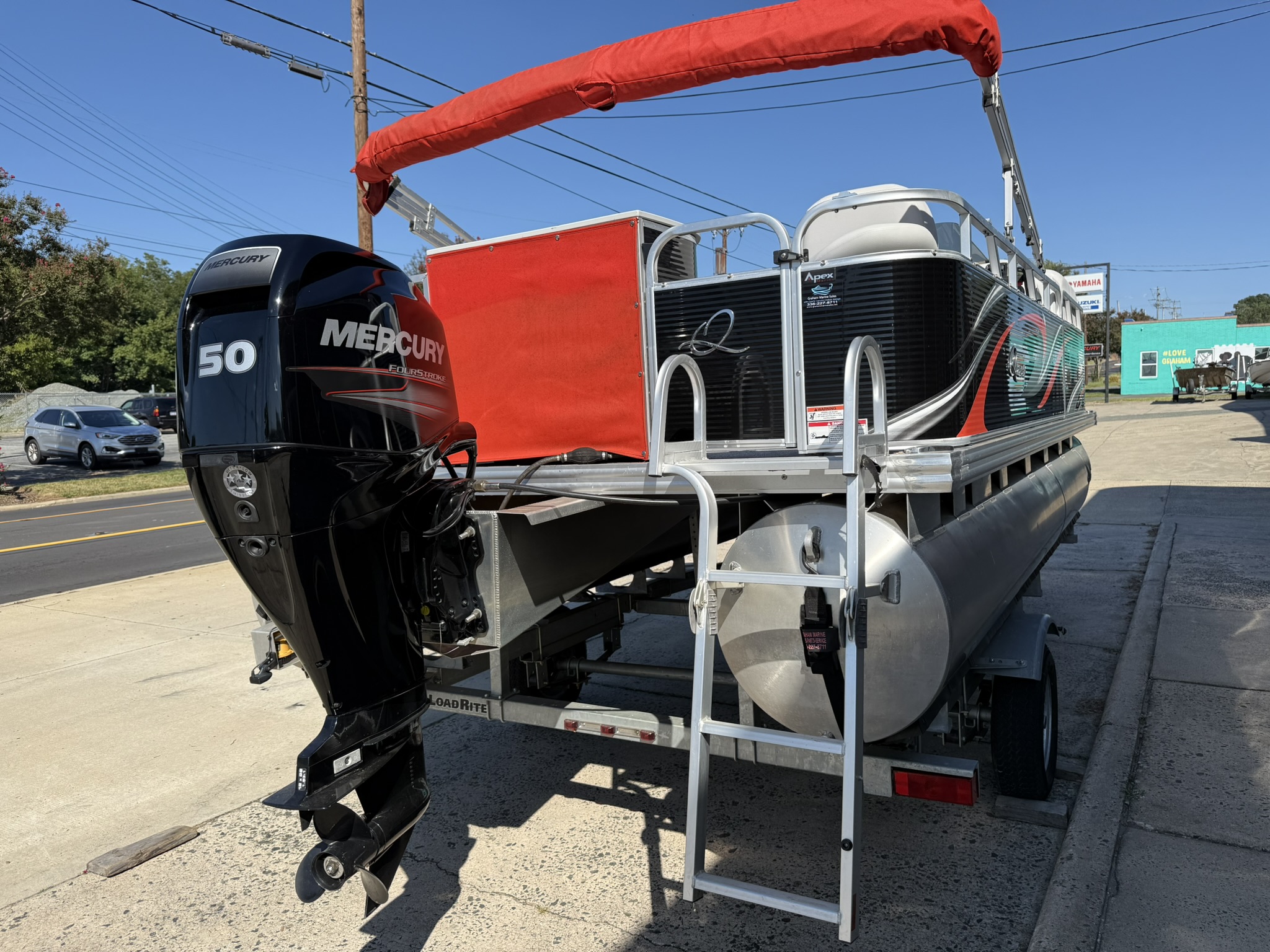 2017 Qwest Pontoons 7516 VX Cruise Boat